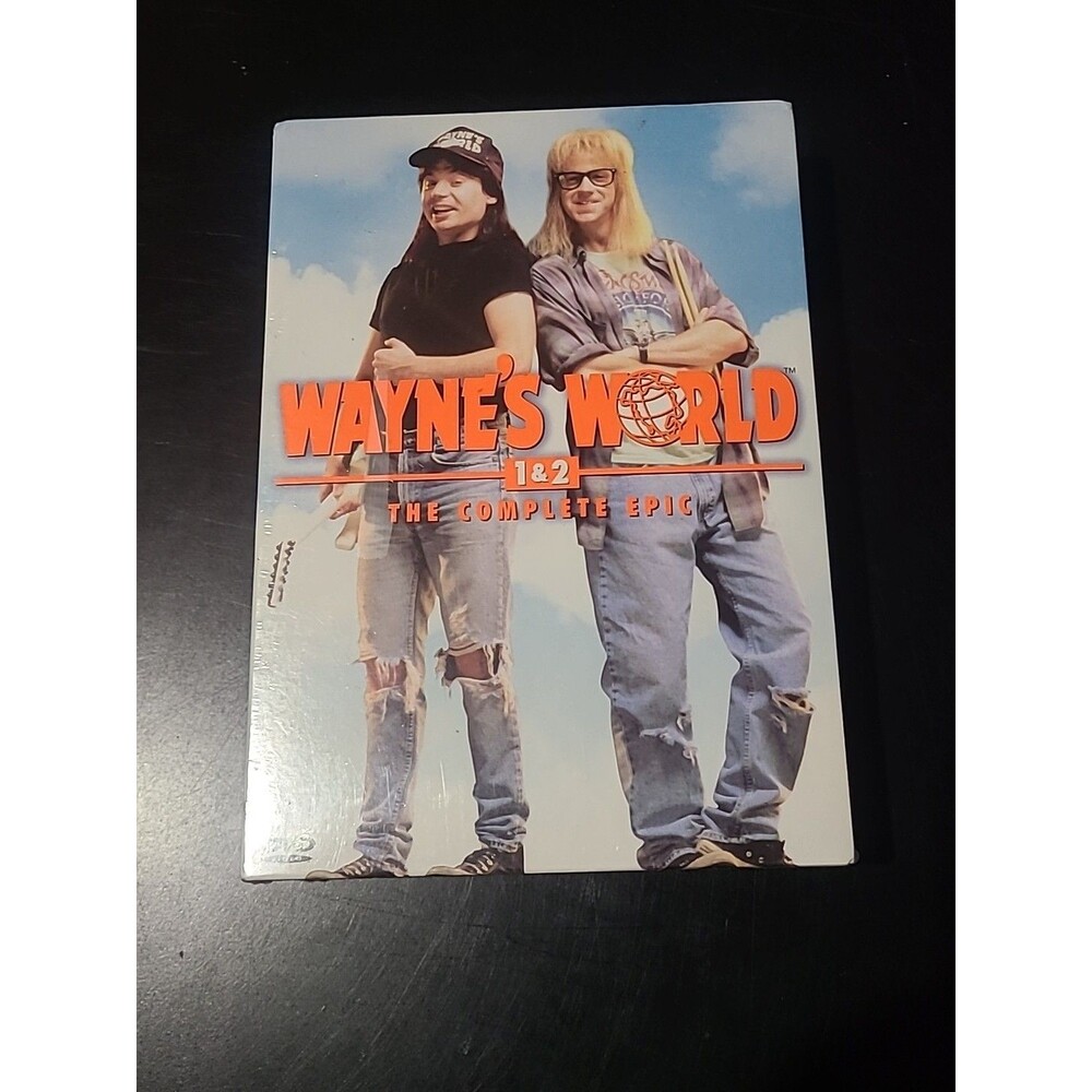 Double Feature - Waynes World/Waynes World 2 (DVD, 2001), 2-Disc Set New Sealed